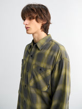 Neighborhood - Hombre Check Shirt in Charcoal