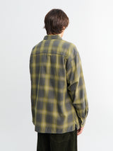 Neighborhood - Hombre Check Shirt in Charcoal