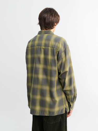 Neighborhood - Hombre Check Shirt in Charcoal