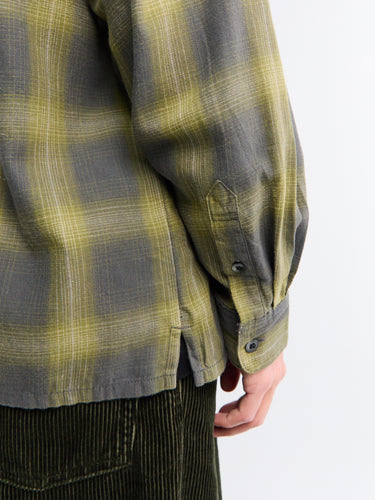 Neighborhood - Hombre Check Shirt in Charcoal