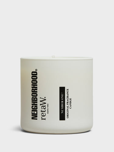NH X RETAW Number One Candle