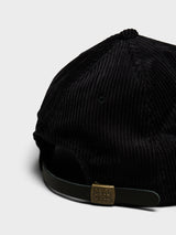 Neighborhood - Corduroy Dad Cap in Black