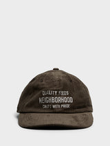 Neighborhood - Corduroy Dad Cap in Brown