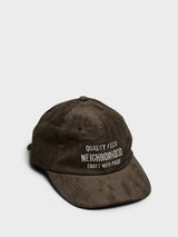 Neighborhood - Corduroy Dad Cap in Brown