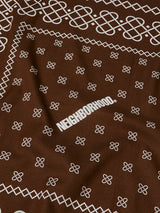 Neighborhood - Line Pattern Bandana in Brown