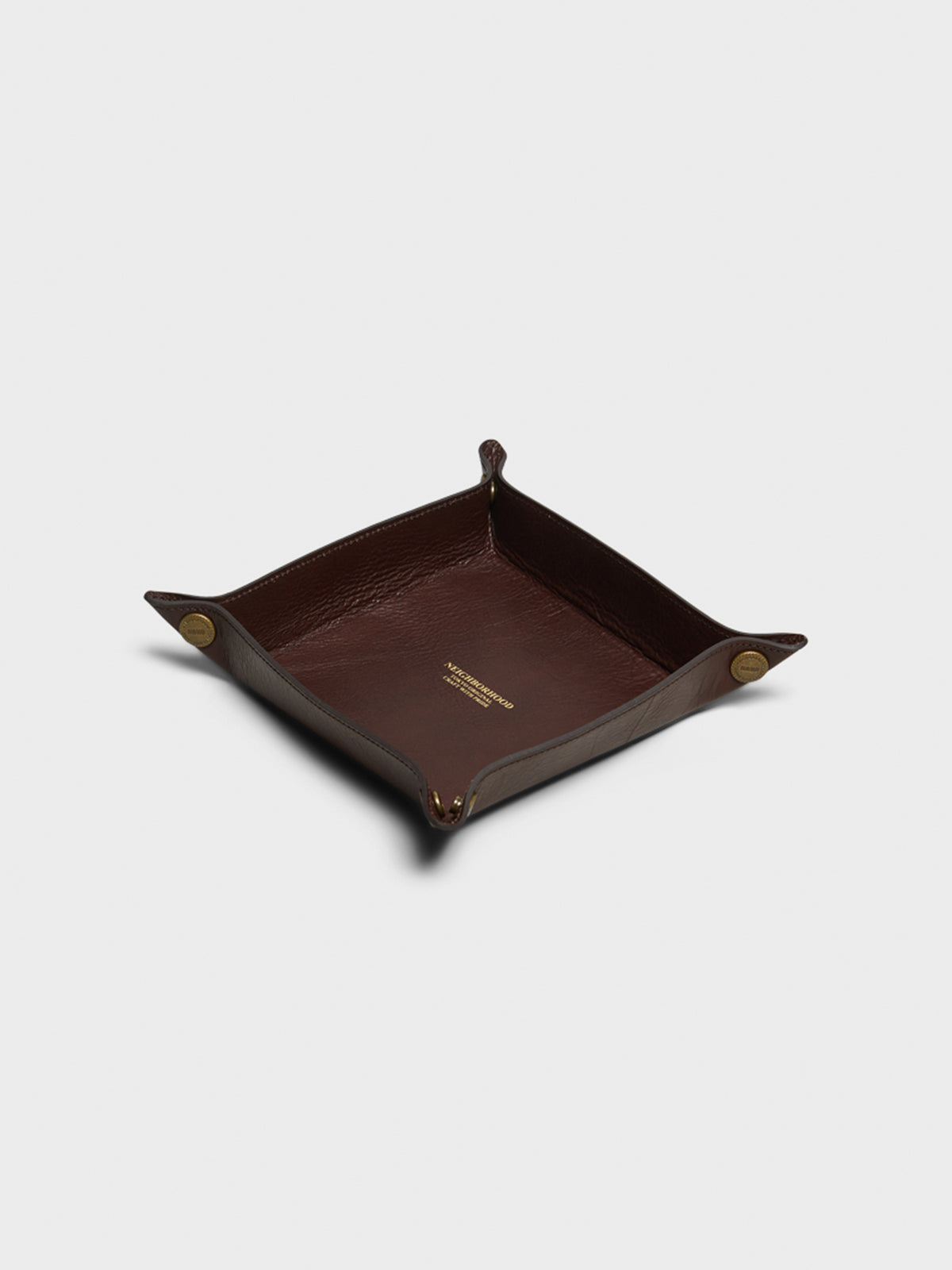 Neighborhood - Leather Tray in Brown