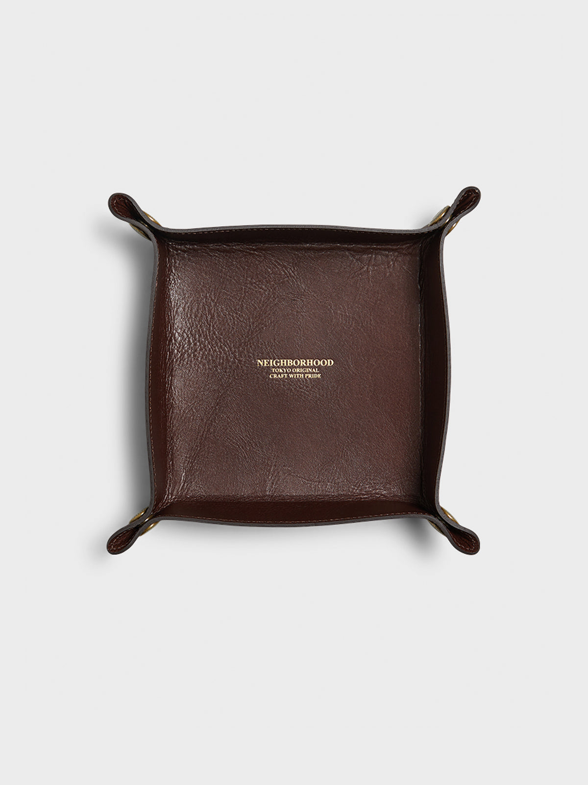 Neighborhood - Leather Tray in Brown