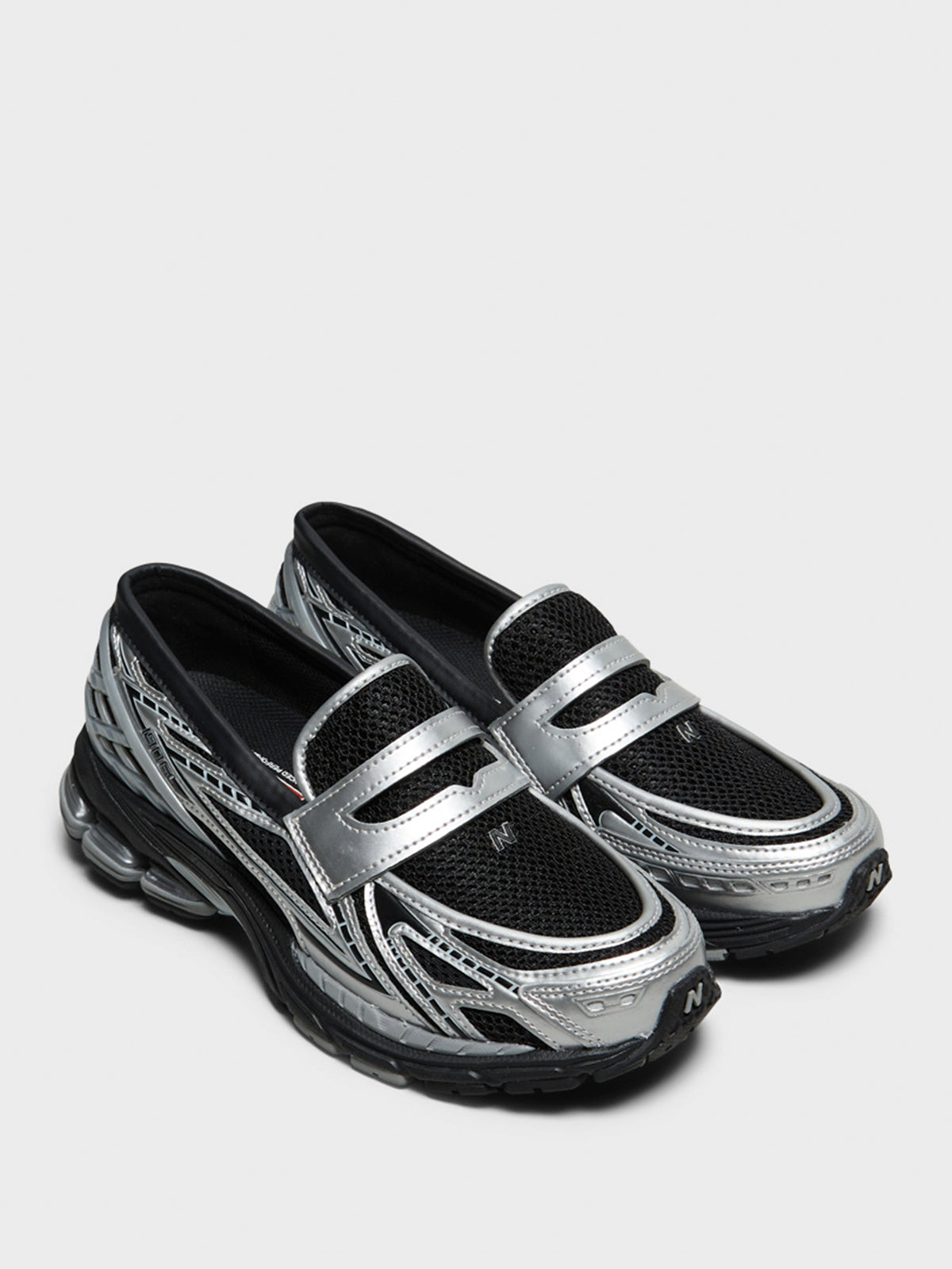 1906 Loafers in Silver Metallic