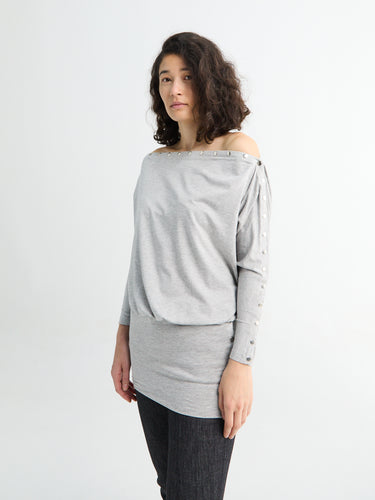 Nicklas Skovgaard - Sascha Dress in Grey Melange