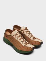 Nike - Air Superfly Suede Sneakers in Ale Brown, Team Red Treeline