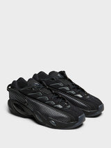 Nike - Nocta Glide Sneakers in Black, Black, Iron Grey and University Gold