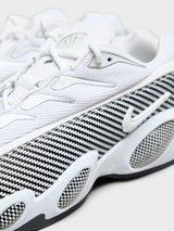 Nike - Nocta Glide Sneakers in White, White, Black and University Gold