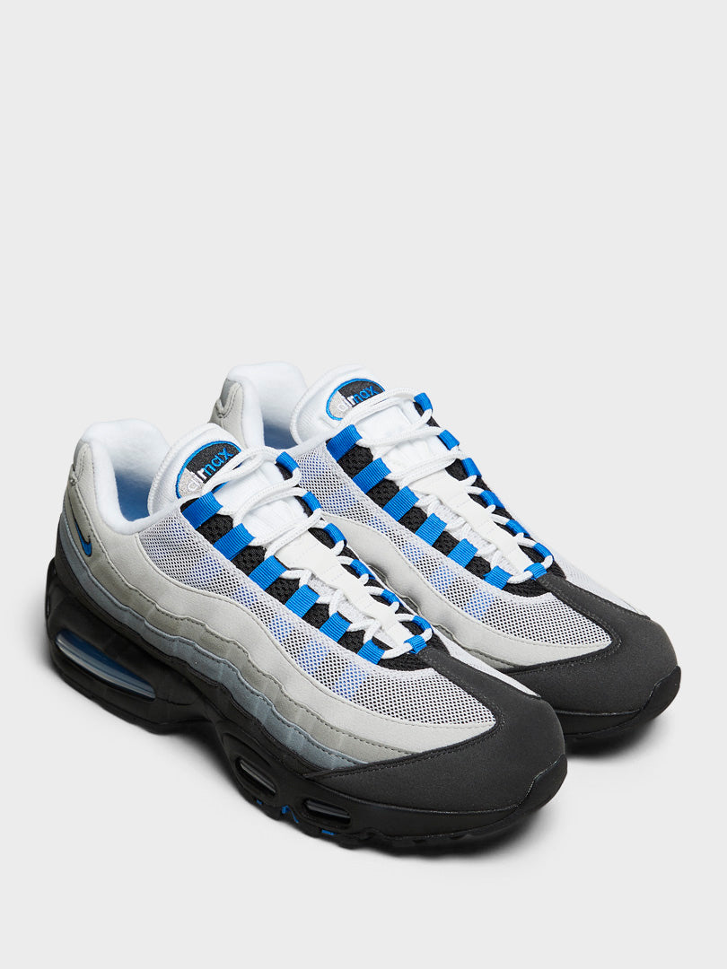 靴 Nike Air Max 95 OG White/Blue Spark Sneaker Politics