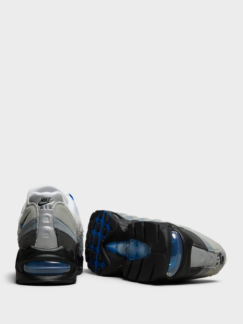 Nike - Air Max 95 OG Sneakers in White, Blue Spark, Neutral