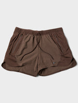 Nike - Dry-Fit Challenger 5-Inch Shorts in Brown and Black Reflective