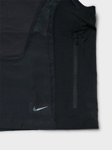 Nike - Dry-Fit ADV Run Utility Vest in Black and Black Reflective