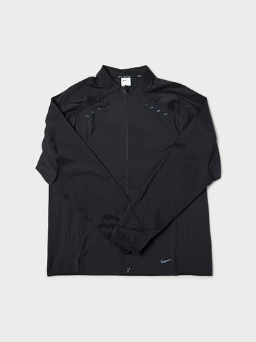 Nike - Run Lightweight Jacket in Black and Black Reflective