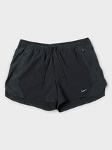 Nike - Dry-Fit Challenger 5-Inch Shorts in Black and Black Reflective