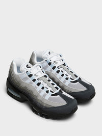 Nike - W' Air Max 95 OG Sneakers in Black, Blue Tint, White, Medium Grey, Anthracite and Light Graphite