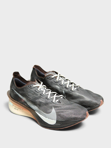 Nike - Zoomx Vaporfly Next 4 Sneakers in Velvet Brown, Soft Pearl and Black