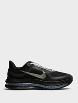 Nike - Pegasus Premium SP Sneakers in Black, Metallic Silver and White