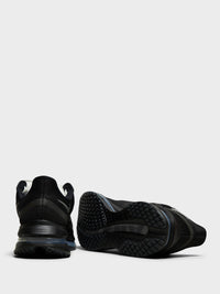 Nike - Pegasus Premium SP Sneakers in Black, Metallic Silver and White