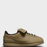 Nike - Cortez Leather SE Sneakers in Parachute Beige, Parachute Beige and Off Noir