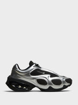 Nike - Women's Air Max Muse Sneakers in Black and Silver Metallic