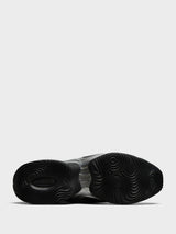 Nike - Women's Air Max Muse Sneakers in Black and Silver Metallic