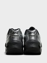 Nike - Women's Air Max Muse Sneakers in Black and Silver Metallic