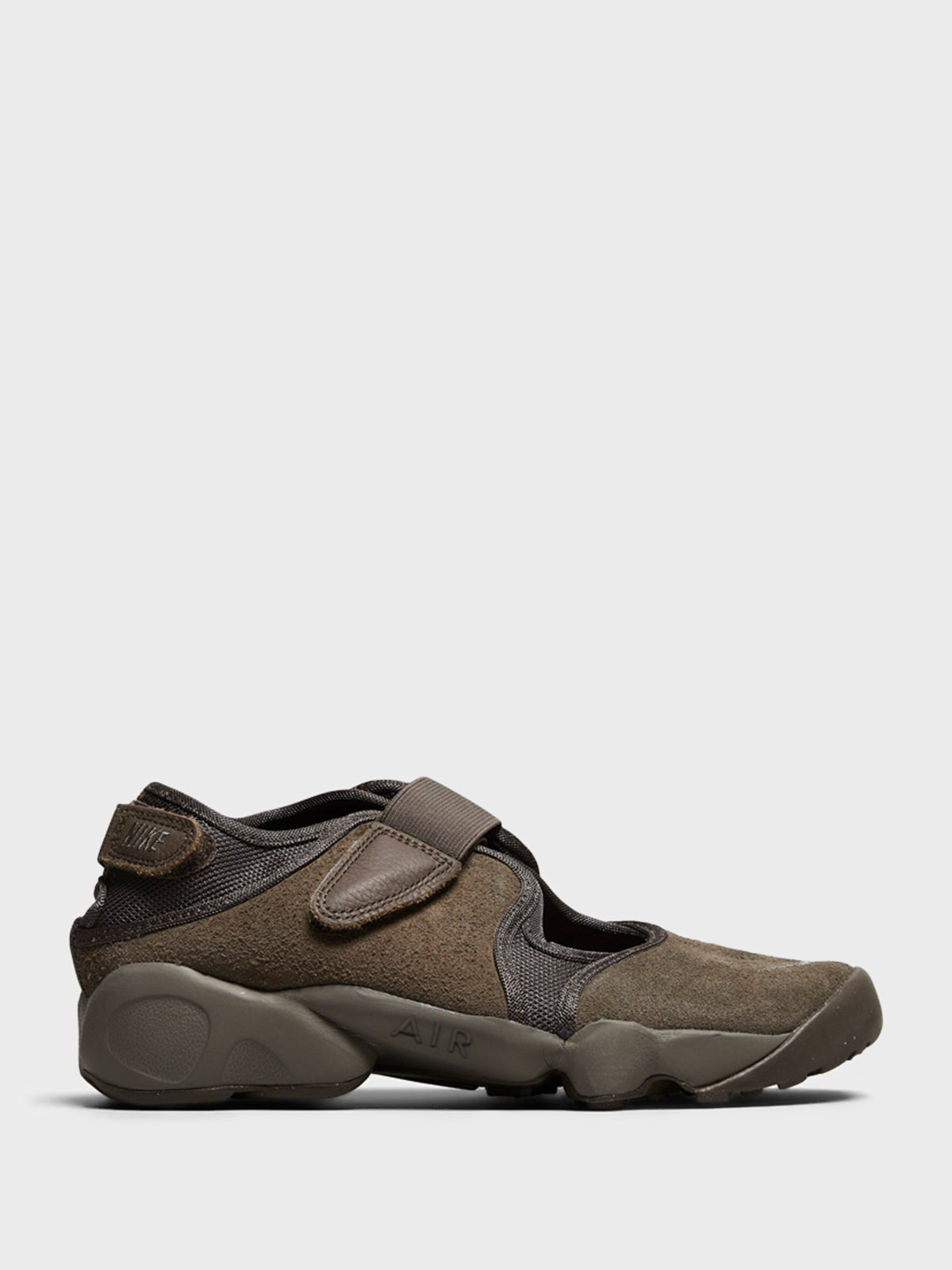 Nike - Women's Air Rift Sneakers in Ironstone and Cave Stone