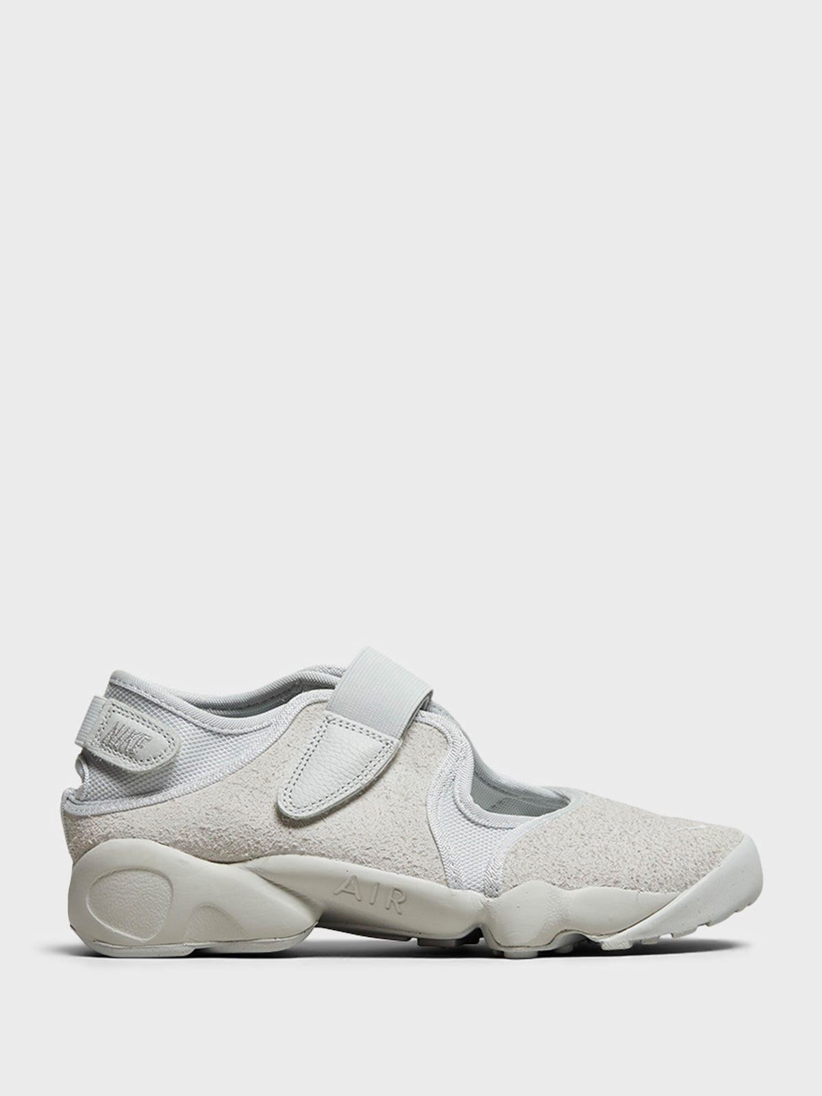 Nike - Women's Air Rift Sneakers in Photon Dust and Summit White