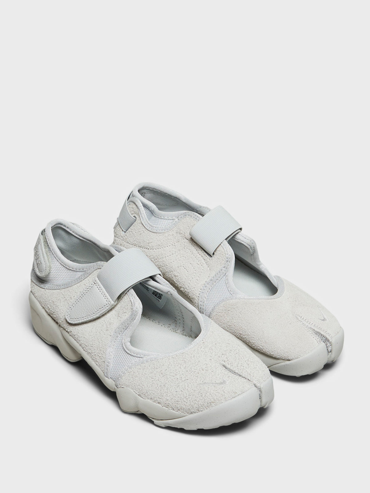 Nike - Women's Air Rift Sneakers in Photon Dust and Summit White