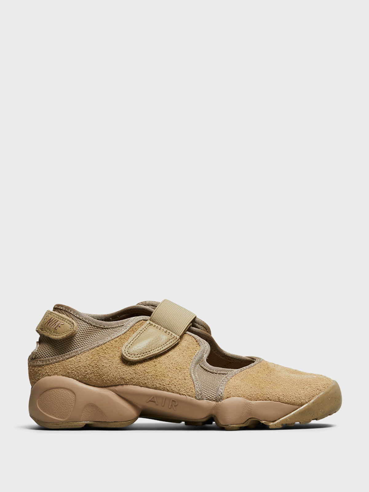 Nike - Women's Air Rift Sneakers in Parachute Beige and Hemp