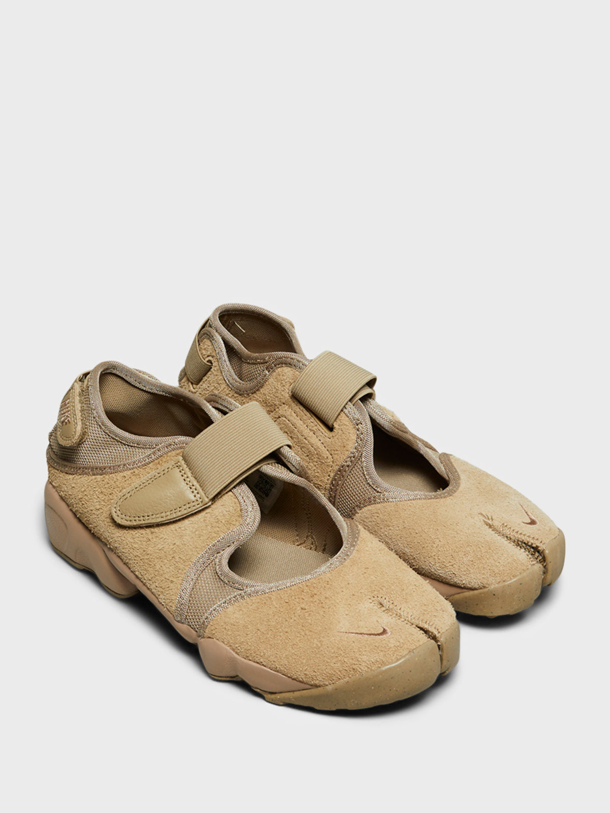 Nike - Women's Air Rift Sneakers in Parachute Beige and Hemp