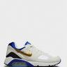 Nike - Air 180 Sneakers in Summit White and Metallic Gold