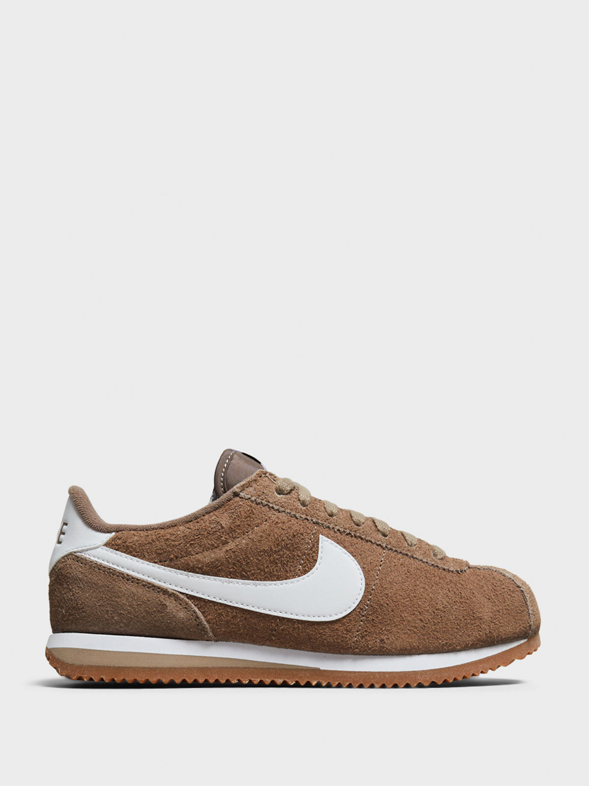 Nike - Cortez Vintage Suede Sneakers in Mink Brown, White Gum and Medium Brown