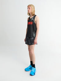 Nike - Dri-FIT ADV Running Vest in Black, Smoke Grey and Bright Crimson