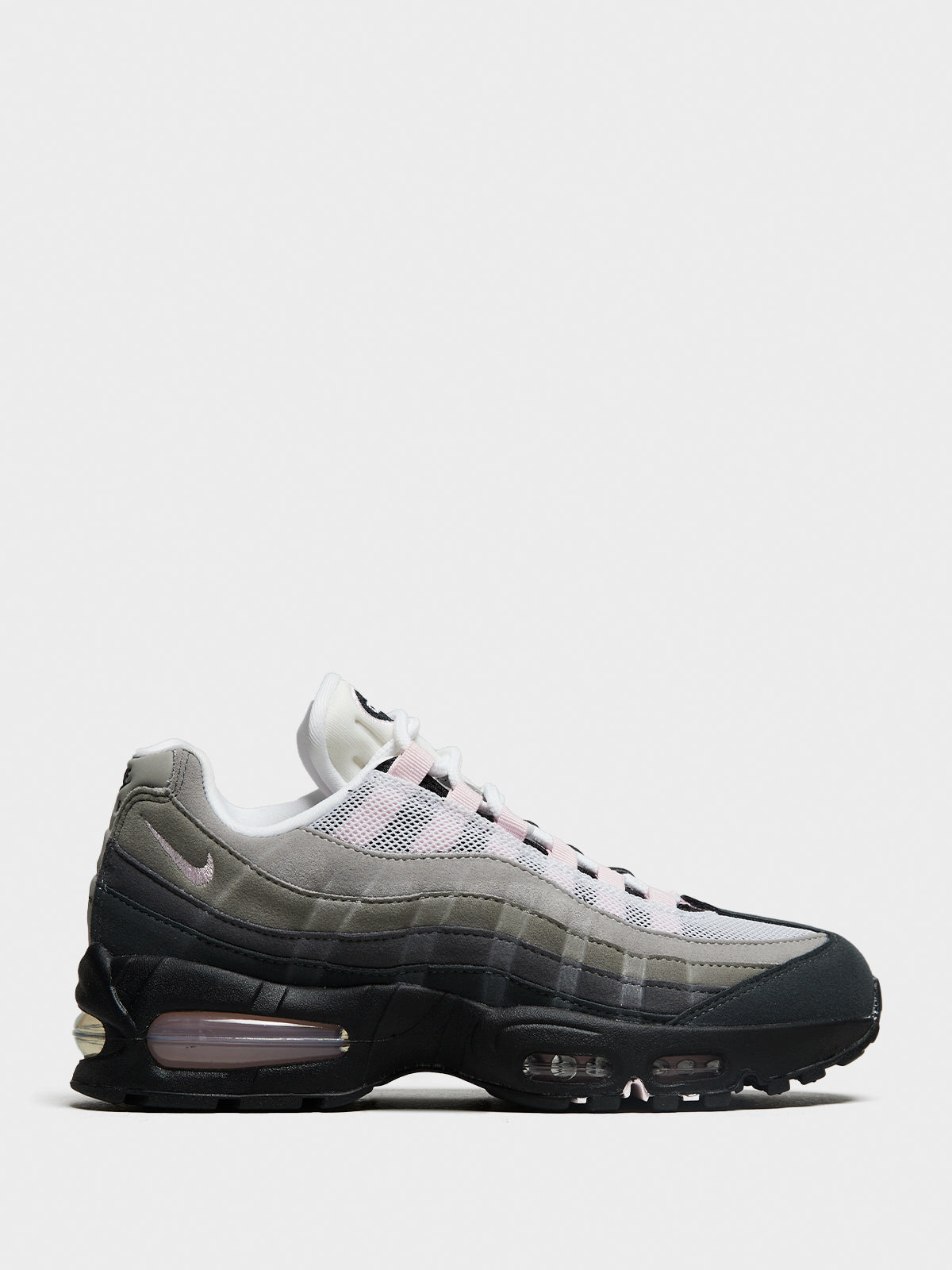 Nike - Air Max 95 OG Sneakers in Black, Pink Foam, White and Reflect Silver