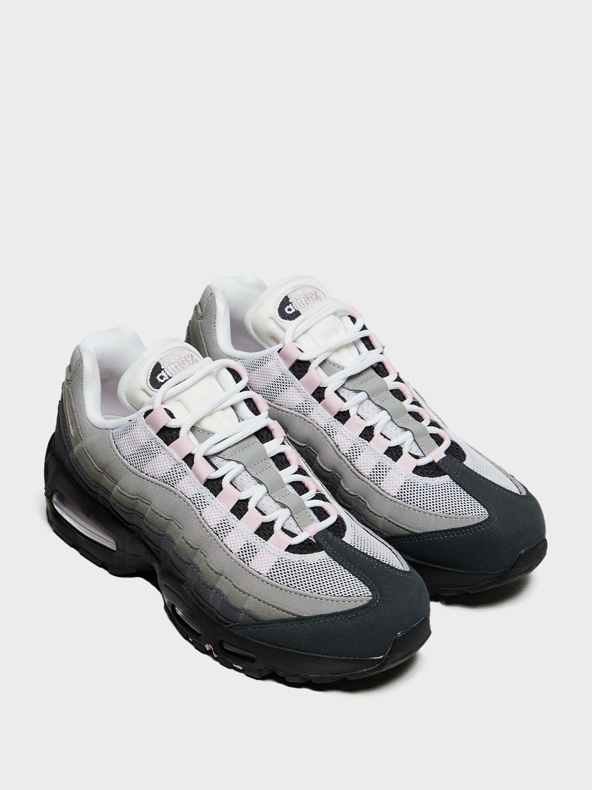Nike - Air Max 95 OG Sneakers in Black, Pink Foam, White and Reflect Silver