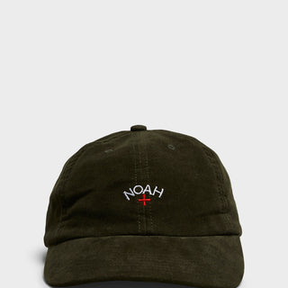 Noah - Moleskin 6-Panel Hat in Olive