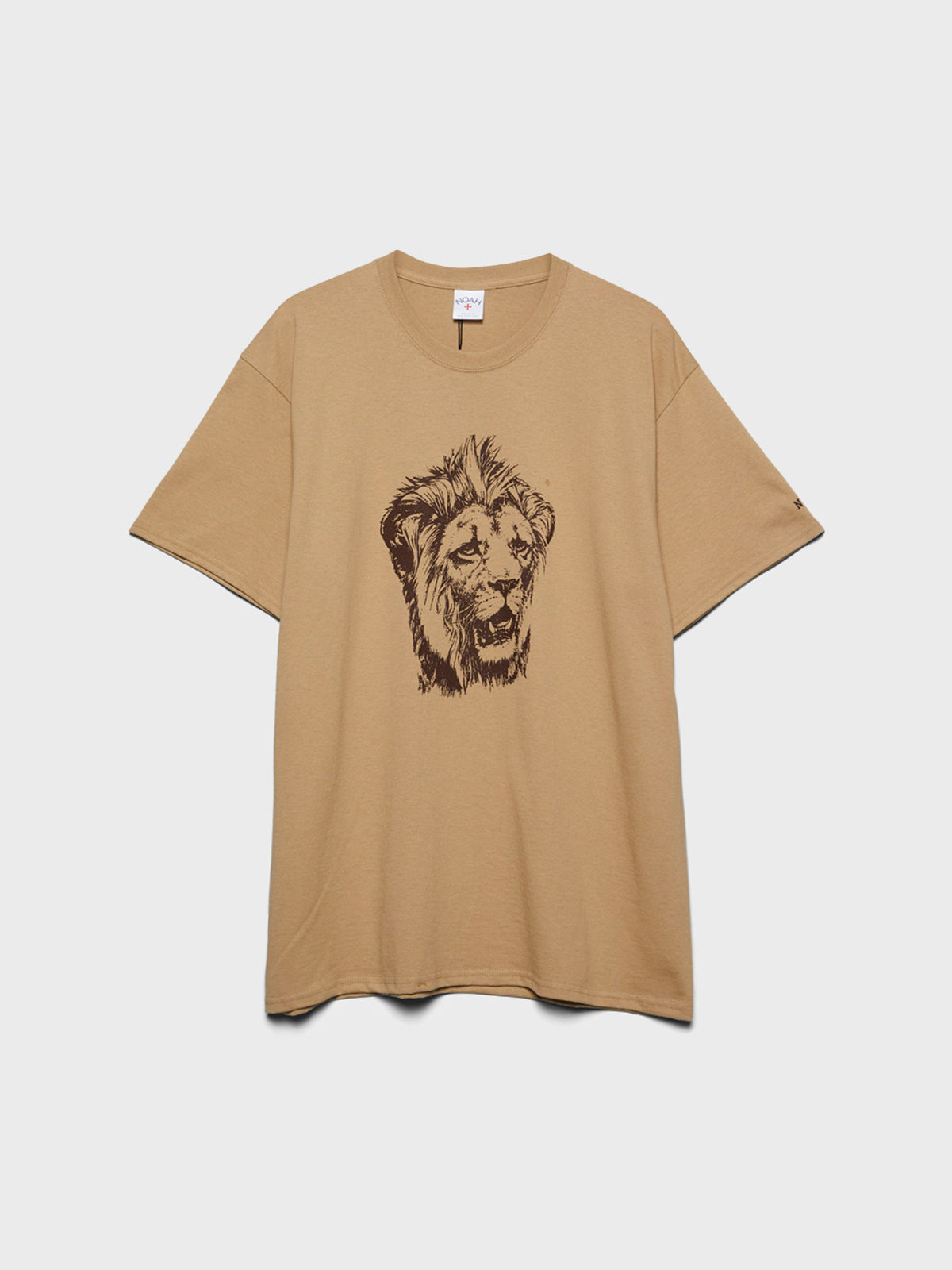 Noah - Lion Head T-Shirt in Sand