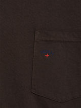 Noah - Core Logo Pocket T-Shirt in Dark Brown