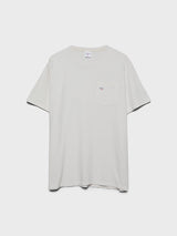 Noah - Core Logo Pocket T-Shirt in Light Pink
