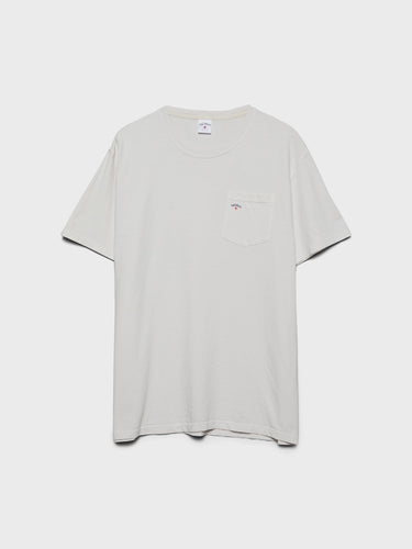 Noah - Core Logo Pocket T-Shirt in Light Pink