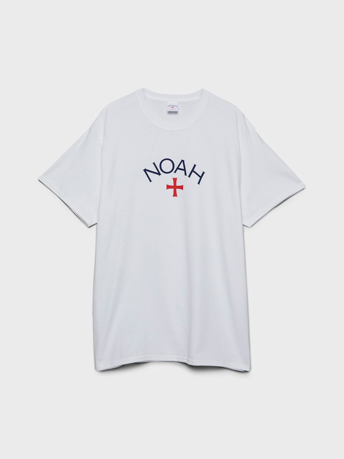 Noah - Core Logo T-Shirt in White