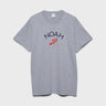 Noah - Winged Foot Logo T-Shirt in Heather Grey