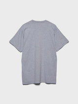 Noah - Winged Foot Logo T-Shirt in Heather Grey
