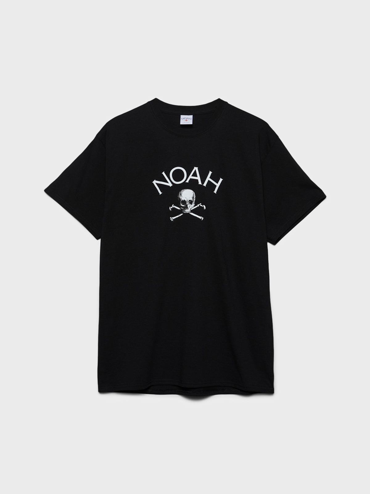 Noah - Jolly Roger Logo T-Shirt in Black