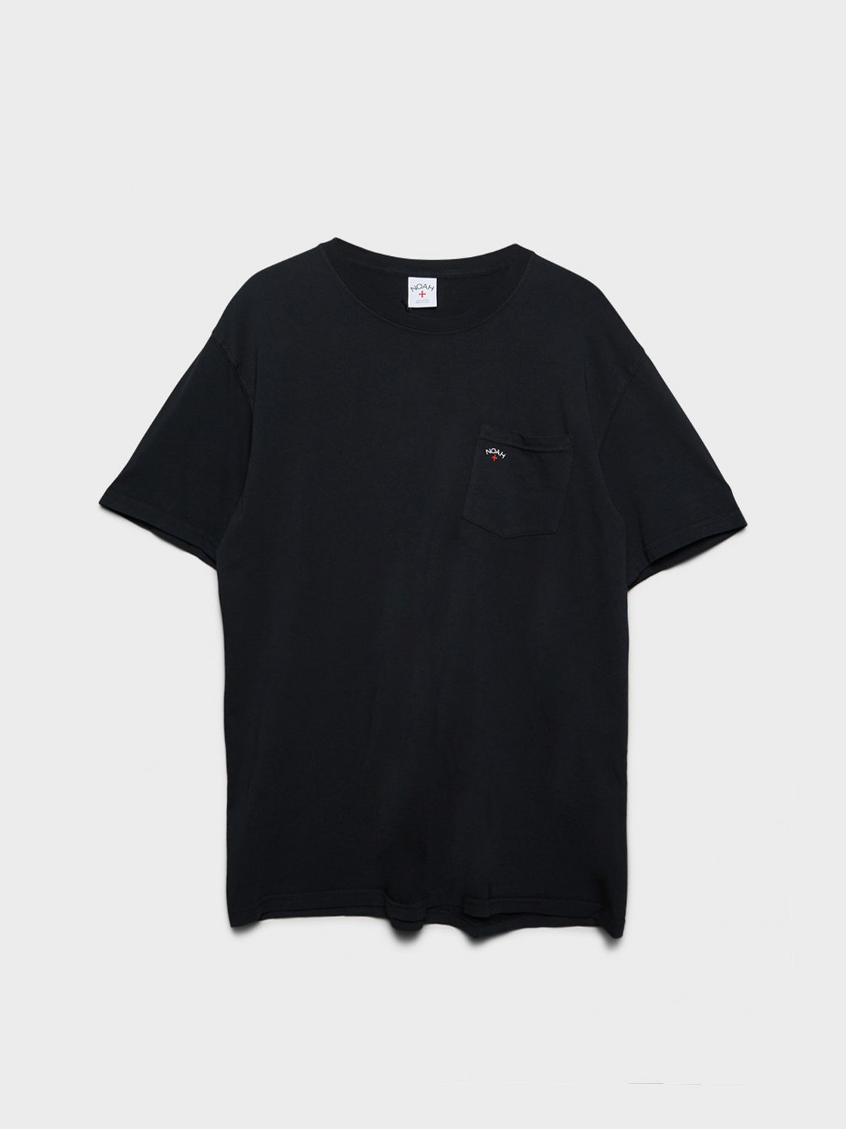 Noah - Core Logo Pocket T-Shirt in Black